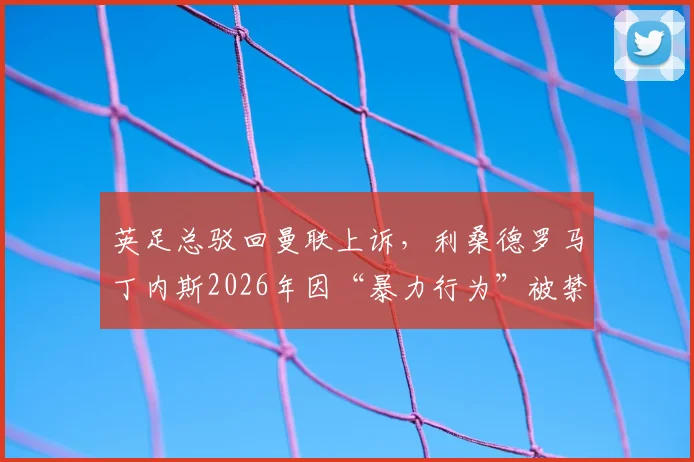 英足总驳回曼联上诉，利桑德罗马丁内斯2026年因“暴力行为”被禁赛3场，犯规视频及对赛程影响分析